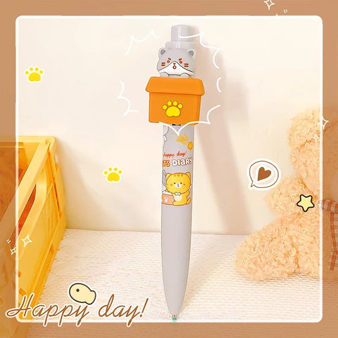 Kawaii Peek-a-Boo Cat Pens