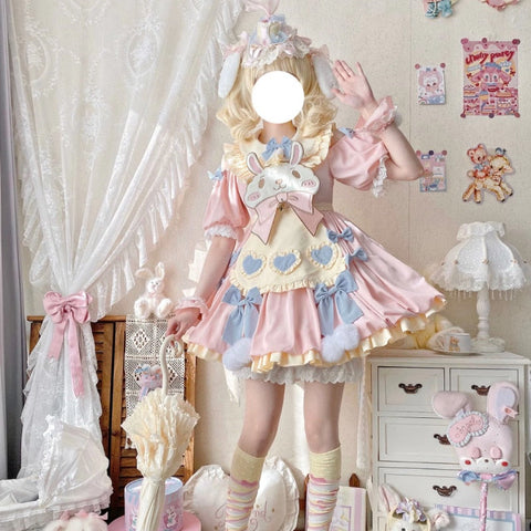 Sweet Lolita Bunny Party Dress