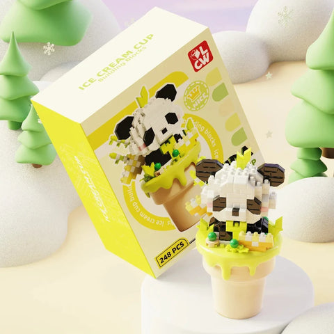 Kawaii Ice Cream Animals Building Blocks