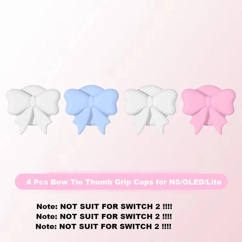 Kawaii Neko and Bows Switch Case NS/OLED/NS2