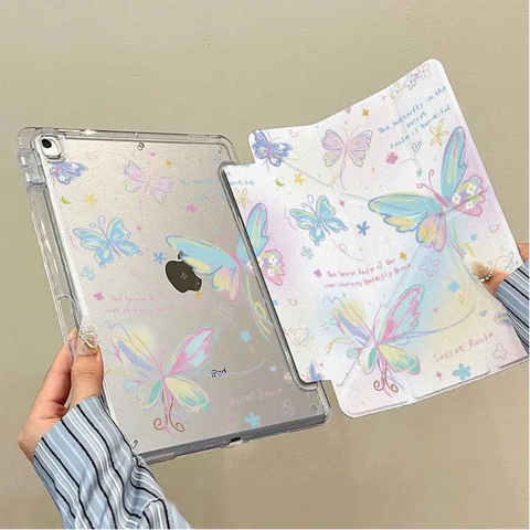 Pastel Butterfly iPad Case