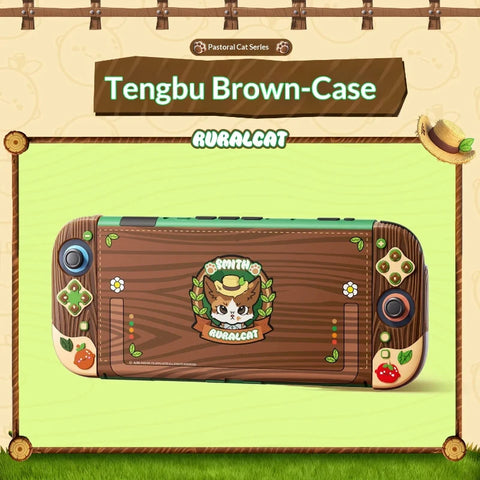 Kawaii Farming Neko Switch Case and Accessories NS/OLED/NS2