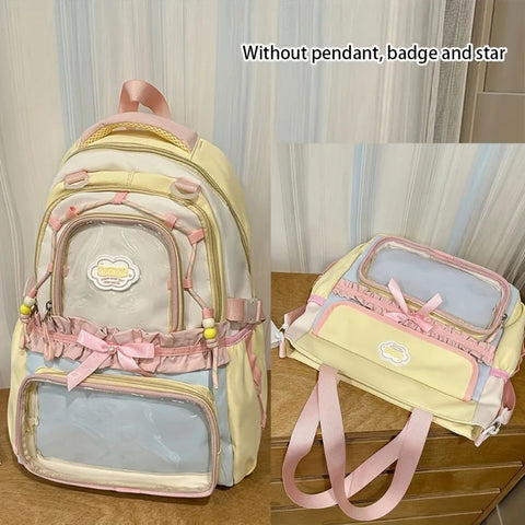 Kawaii Pastel Backpack & Tote Set