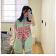 Pastel Skeleton Heart Jacket