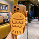 Cute Taiyaki Samsung Phone Case Bag