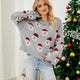 Santa Claus Head Knitted Christmas Sweater | NCS