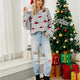 Santa Claus Head Knitted Christmas Sweater | NCS