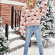 Santa Claus Head Knitted Christmas Sweater | NCS