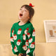 Children's Santa Claus Head Knitted Christmas Sweater | NCS