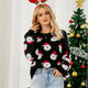 Santa Claus Head Knitted Christmas Sweater | NCS