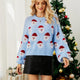 Santa Claus Head Knitted Christmas Sweater | NCS