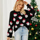 Santa Claus Head Knitted Christmas Sweater | NCS