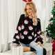 Santa Claus Head Knitted Christmas Sweater | NCS