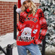 Santa Claus Sequin Embroidered Christmas Sweater | NCS