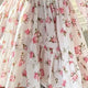 Spring Floral Long Sleeve Mini Dress