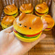 Hamburger Bear Squish Toy