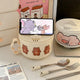 Teddy Bear Ramen Bowl With Lid