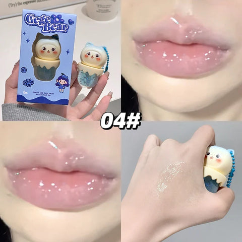 Gege Bear Cat Ice Cream Lip Oil