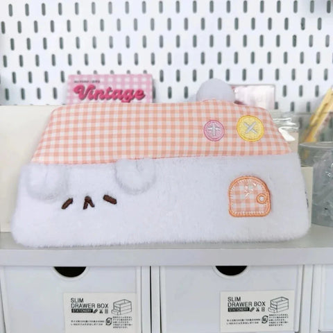 Kawaii Puppy House Pencil Bag