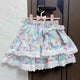 Kawaii Cakes Ruffle Lace Skirt