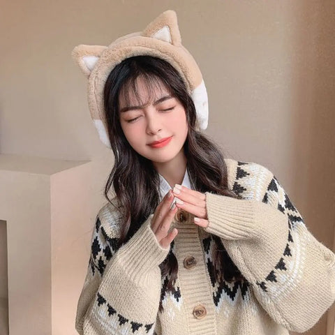Cute Cat Earmuffs