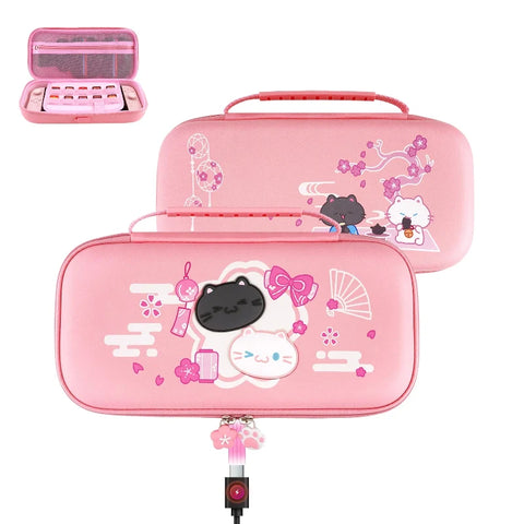 Kawaii Kitties Under Sakura Switch 2 Case