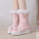 Cute Furry Winter Snow Boots