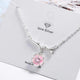 Pink Cherry Blossom Necklace