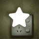 Cute Star LED Plug-in Night Light