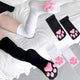 Thigh High Cat Paw Stockings & Arm Warmers
