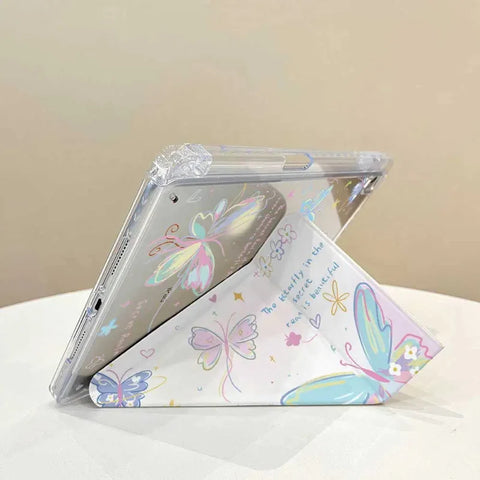 Pastel Butterfly iPad Case