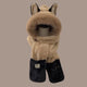Forest Fox Hoodie Scarf