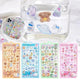 Pastel Kawaii 3D Cuties Sticker Sheets