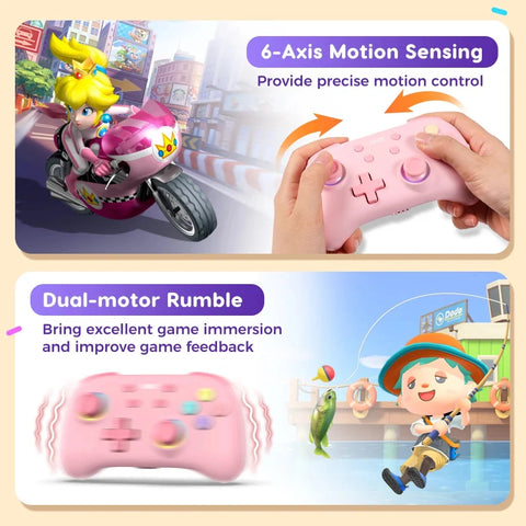 Kawaii Candy Floss Dreams Wireless Controllers NS Lite/OLED