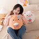 Strawberry Cow & Popcorn Cat Plushies