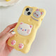 Cheese Cat & Mouse iPhone Cover