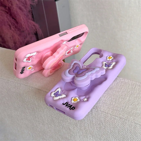 Kawaii Butterfly Samsung Phone Case