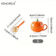 Pumpkin Shaped Ceramic Mug