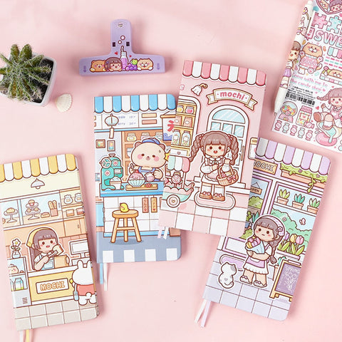 Cute Grid Paper Notebook