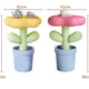 Pastel Flower Side Tables