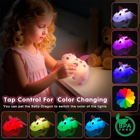 Cute Baby Dragon Night Light