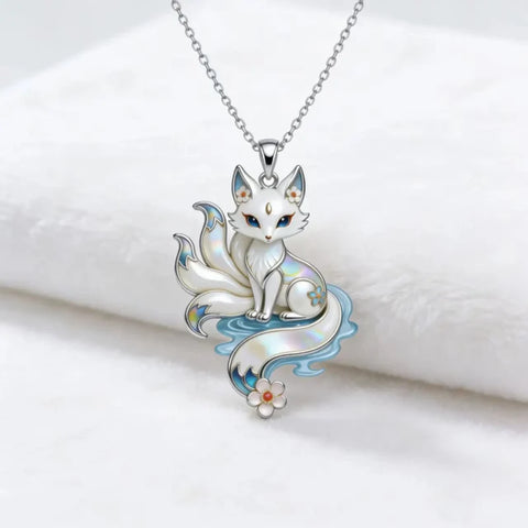 Kawaii Kitsune Detailed Necklace