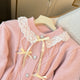 Cute Lace Collar Pastel Cardigans