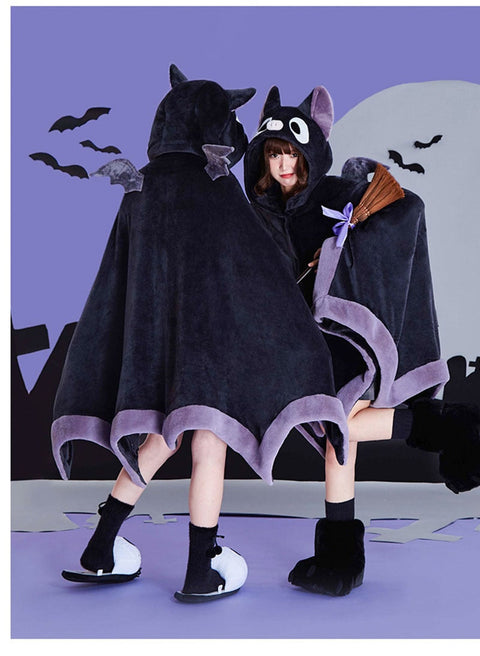 Plush Bat Cloak
