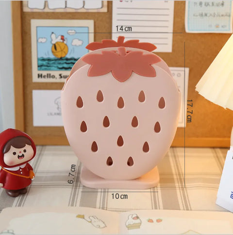 Strawberry Pen Holder
