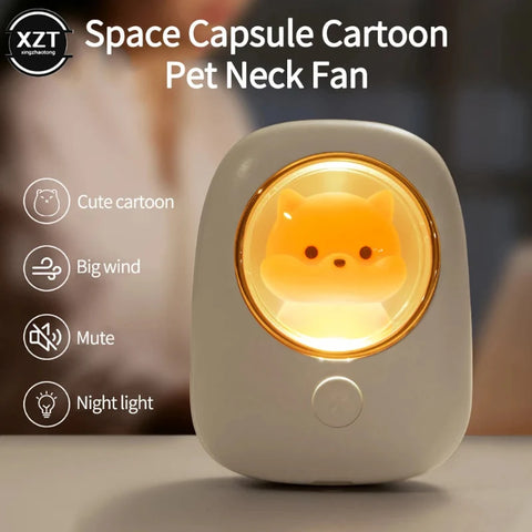 Kawaii Shiba Inu Neck Fan
