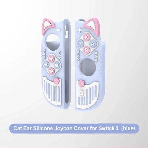 Kawaii Neko and Bows Switch Case NS/OLED/NS2