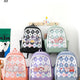 Kawaii Argyle Backpack Set