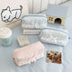 Gingham & Lace Pencil Case