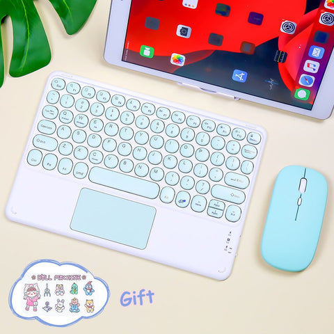 Pastel Wireless iPad Keyboard & Mouse